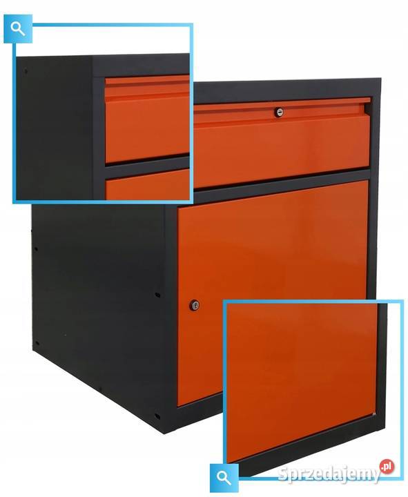 DUŻY STÓŁ WARSZTATOWY P2125 metalowy ślusarski Kwidzyn