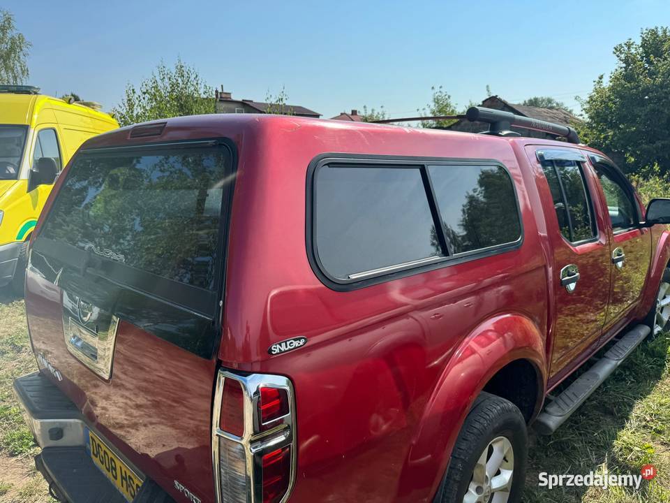 Zabudowa Paki Nissan Navara D40 Snugtop Hardtop Pasłęk