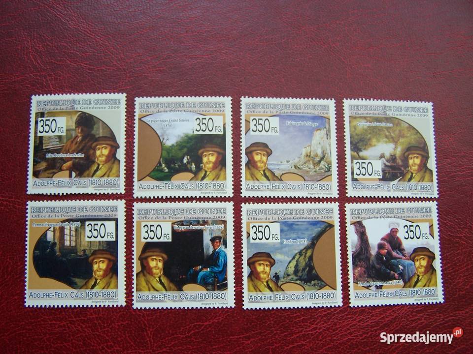 Gwinea 2009 MNH Sztuka Malarstwo A F Cals Tychy