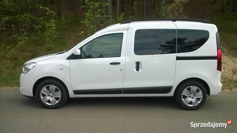Dacia Dokker 16 GAZ LPG Salon polska 5osobowy elektryczne lusterka Węgrów