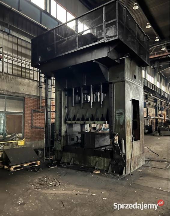 Prasa hydrauliczna 600 ton Częstochowa