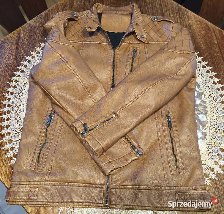 Nowa męska kurtka skórzana firmy Schdarrow Rozmiar XXL dolnośląskie Świdnica