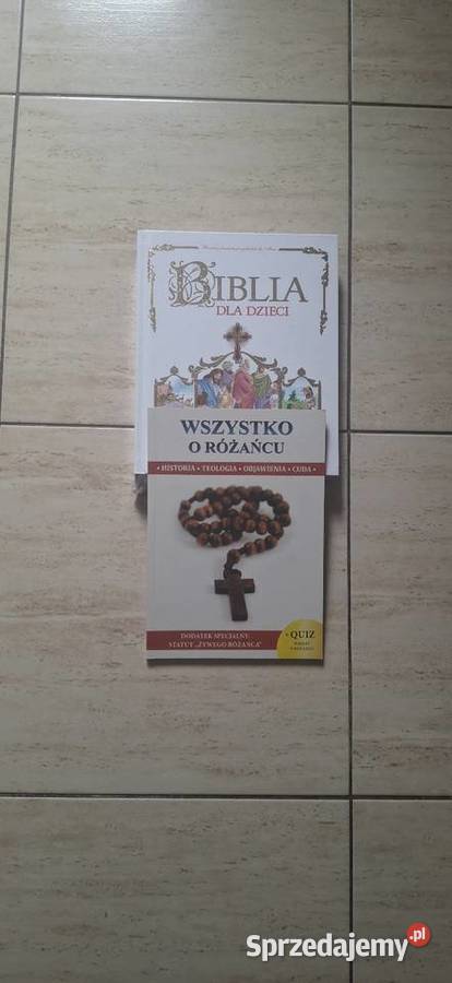 Książki religijne każda 10 Historie biblijne Brześć Kujawski sprzedam