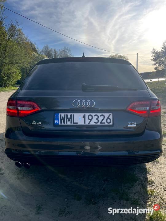Audi A4 B8 2015r 20 TDI ULTRA Clean Sline ABS Mława