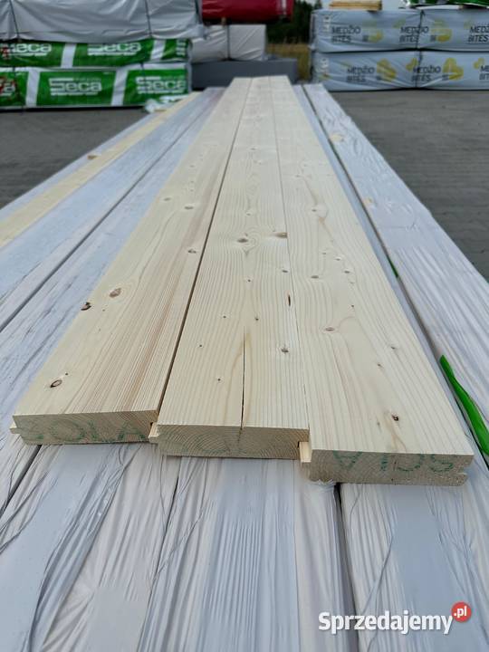 Deska deski podłogowa drewniana świerkowa świerk Prusice