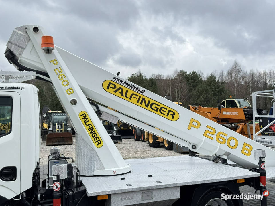 Nissan Cabstar Podnośnik Koszowy 26m Palfinger wspomaganie kierownicy Widełki