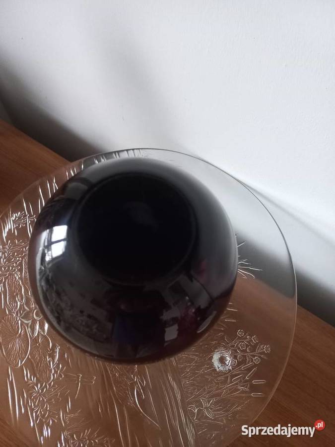 Wazon fioletowe szkło Toruń