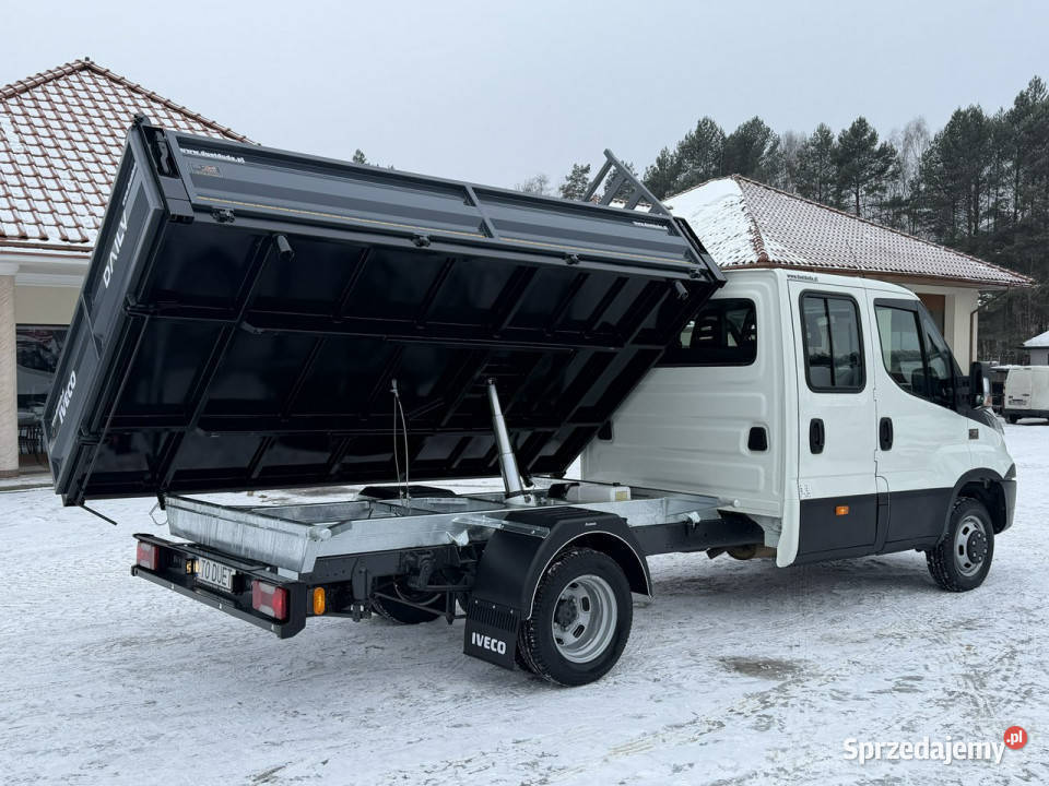 Iveco Daily 35C15 Brygadówka Doka 6 osób KatB skrzynia świętokrzyskie Widełki sprzedam