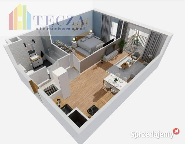 Mieszkanie 5193m2 2 pokoje Warszawa sprzedam