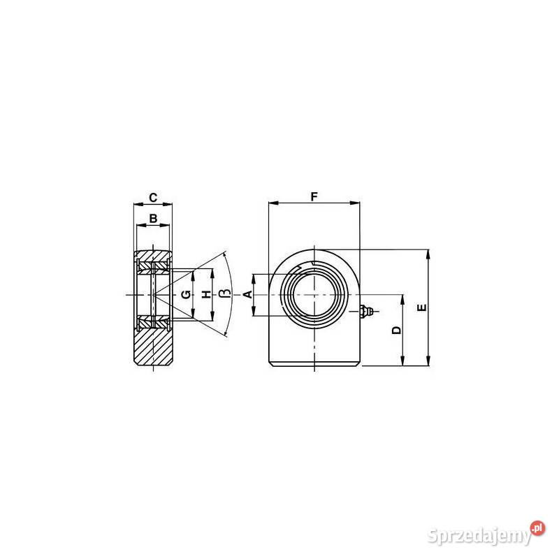 Końcówka siłownika 35 mm 04677