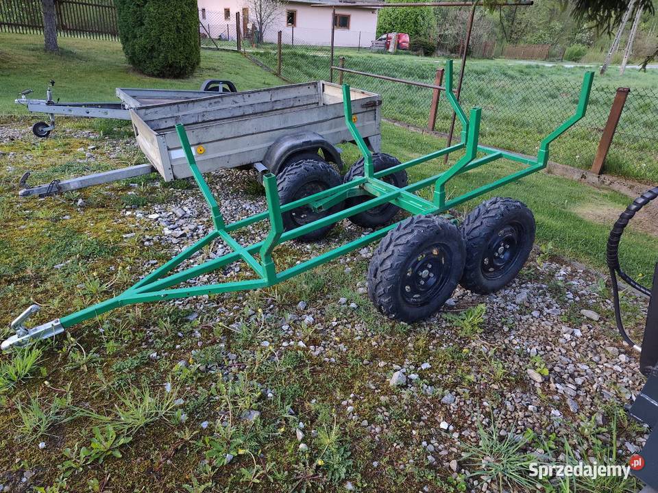 Przyczepa do quada profil 4 mm Tandem ładowność Orawka sprzedam