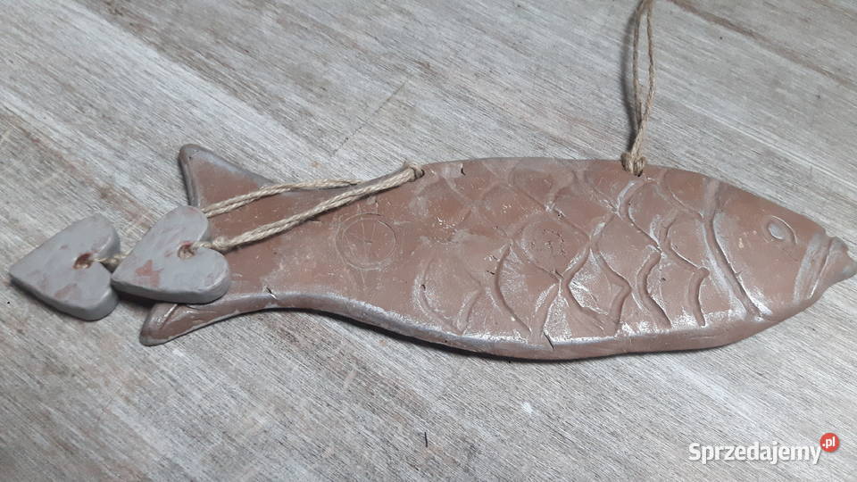 Rybka ceramiczna ręcznie wykonana mazowieckie Otwock sprzedam