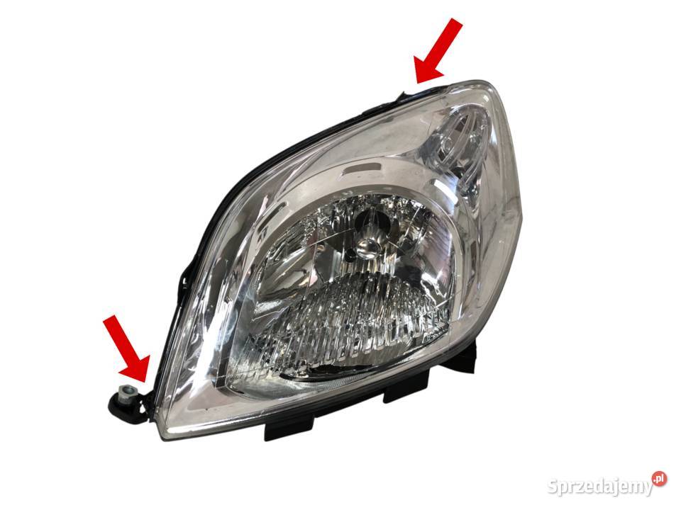 Fiat Fiorino 2007 Reflektor Lampa przód LEWY H4 Skarżysko-Kamienna