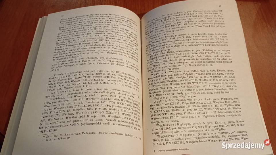 Nazwy geograficzne Pomorza Gdańskiego z sufiksem studia Gdańsk