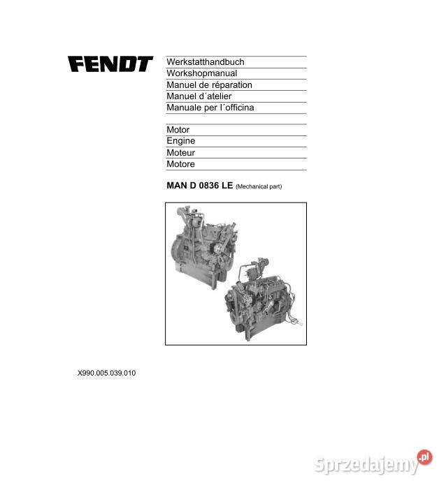FENDTMAN D0836 LE instrukcja napraw Kielce