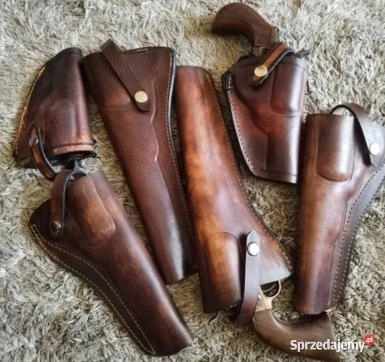 Pochwa kabura skórzana do rewolwer 2535cala Busko-Zdrój