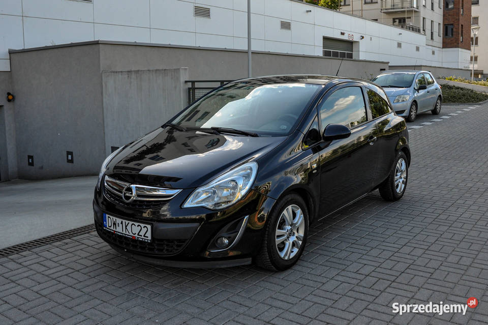 Opel Corsa Lift 2011 r Bezwypadkowy Rok produkcji 2011 Wrocław