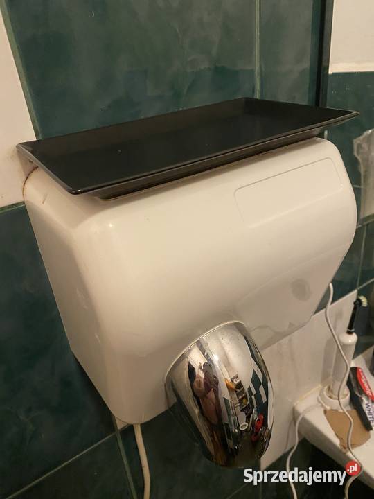 Suszarka do rąk z półką mocna dmuchawa Wrocław