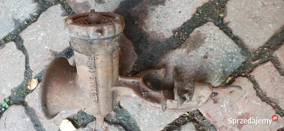 Zabytkowa maszynka do mielenia mięsa opolskie Biała