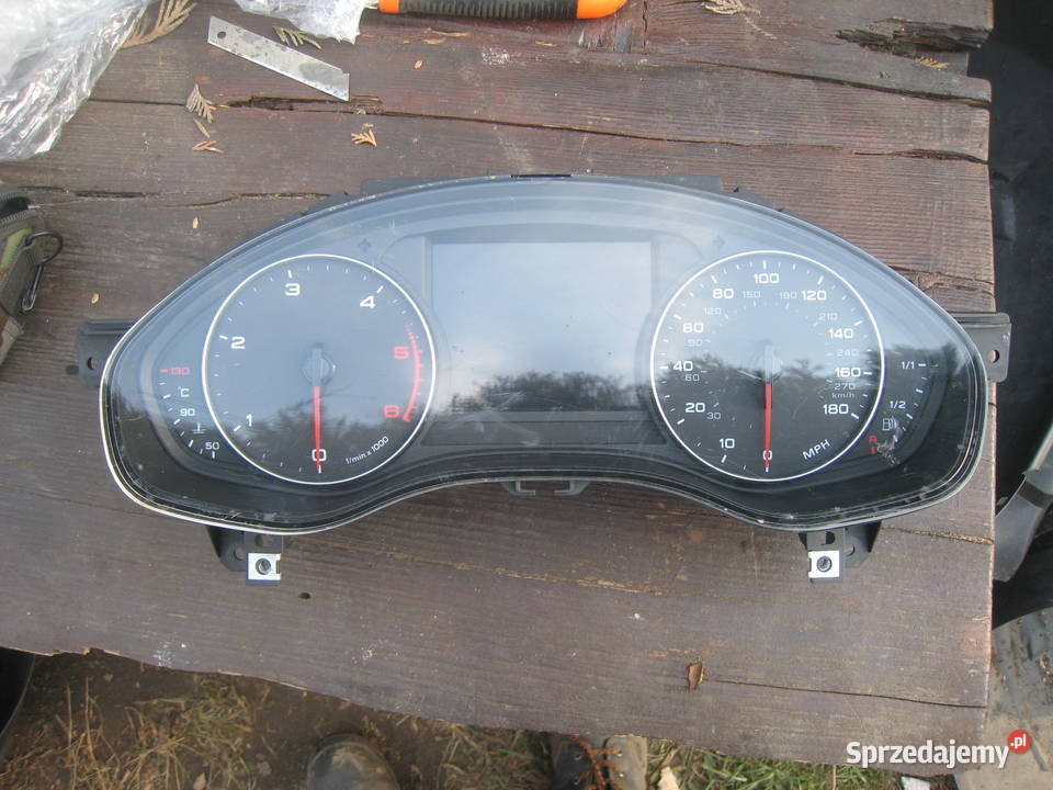 Zegary liczniki Audi A6 c7 diesel 4g8 920 950 K Liczniki i zegary Kraków