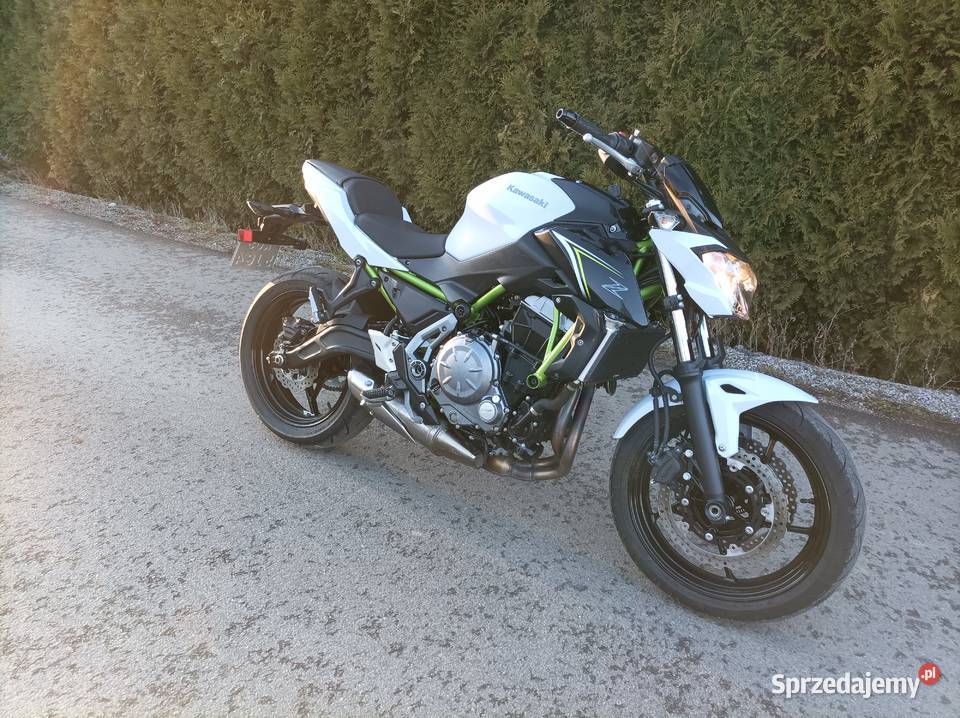 Kawasaki Z650 2017 6100 przebiegu DO KONCA ROKU Oświęcim