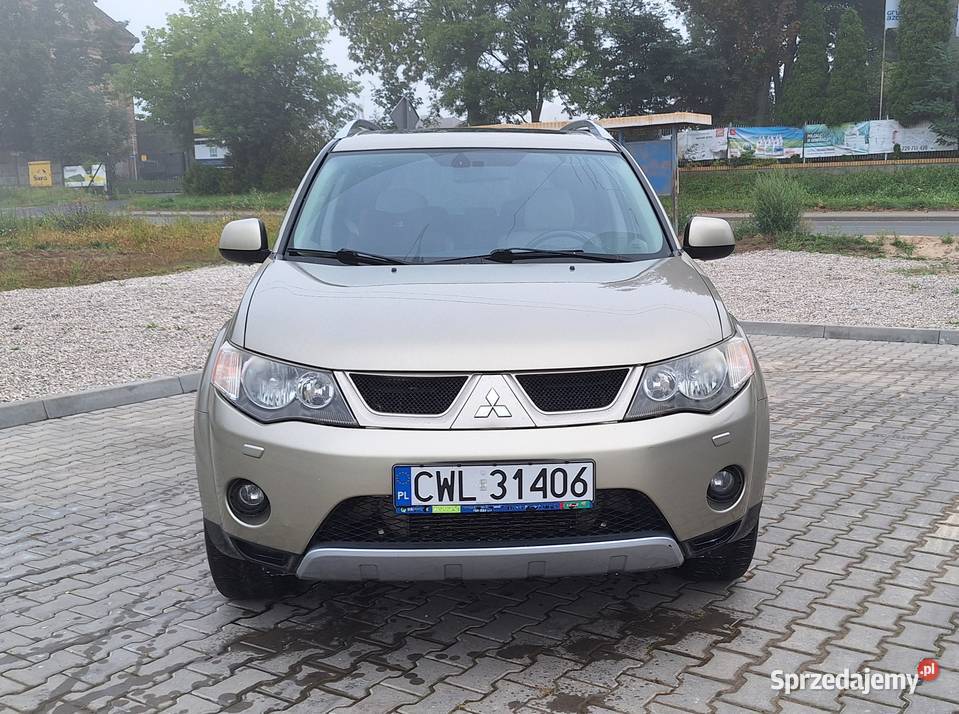 Mitsubishi Outlander II 20 DID 164 7 osobowy MP3 kujawsko-pomorskie Wieniec