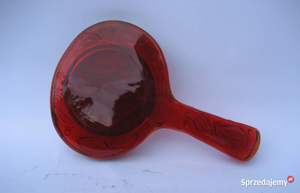 Zwierciadło Kryształ Rubinowy Rejmyre Szwecja Porcelana i szkło mazowieckie Warszawa