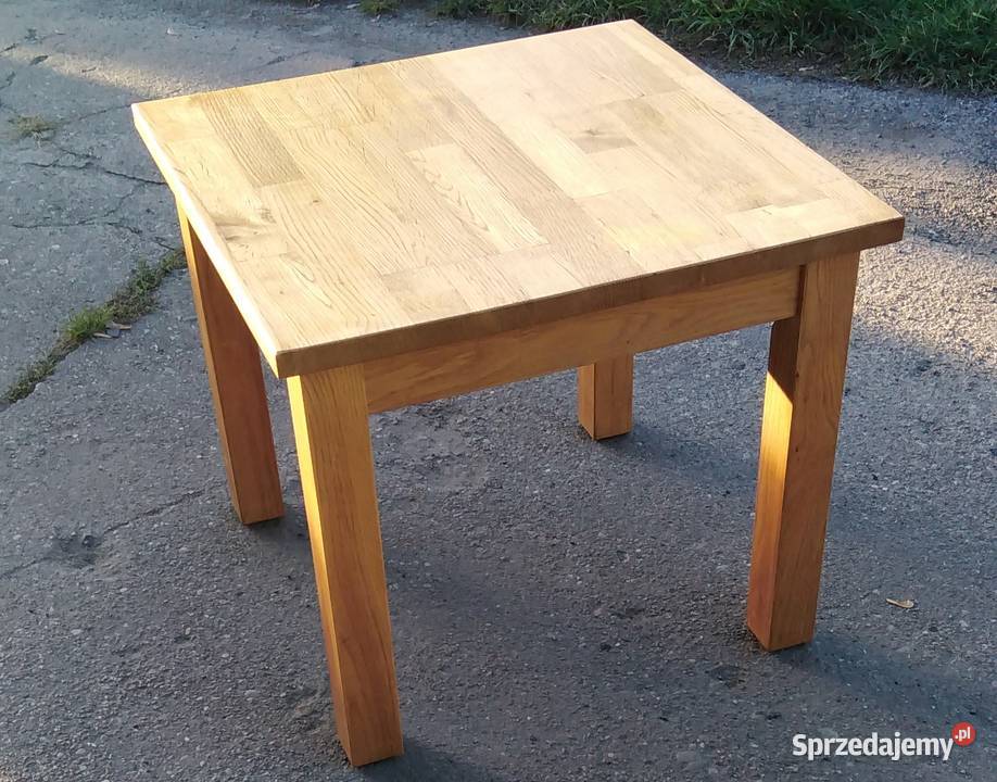 Stolik kawowy Jysk SILKEBORG 58x58 olejowane Bydgoszcz