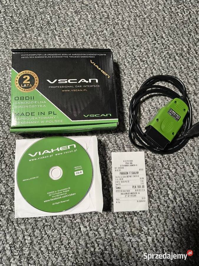 STN2120 ELM327 OBD2 interfejs diagnostyczny Ford Chorowice