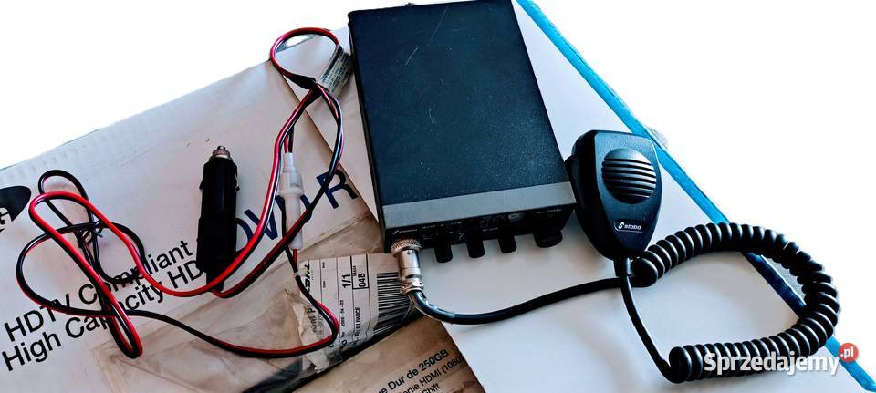 CB radio Stabo XM 3001e komplet antena pudło Gliwice sprzedam