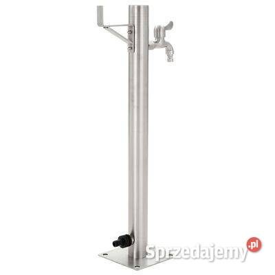 vidaXL Kran ogrodowy na słupku stal nierdzewna Warszawa sprzedam