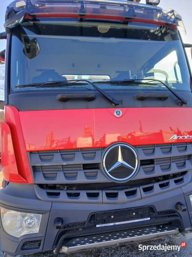 Hakowiec 8x4 Mercedes do sprowadzenia Warszawa sprzedam