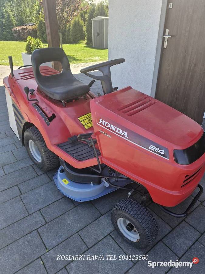 Kosiarka traktorek Honda 2114 14hp v2 kosz hydro Rawa Mazowiecka