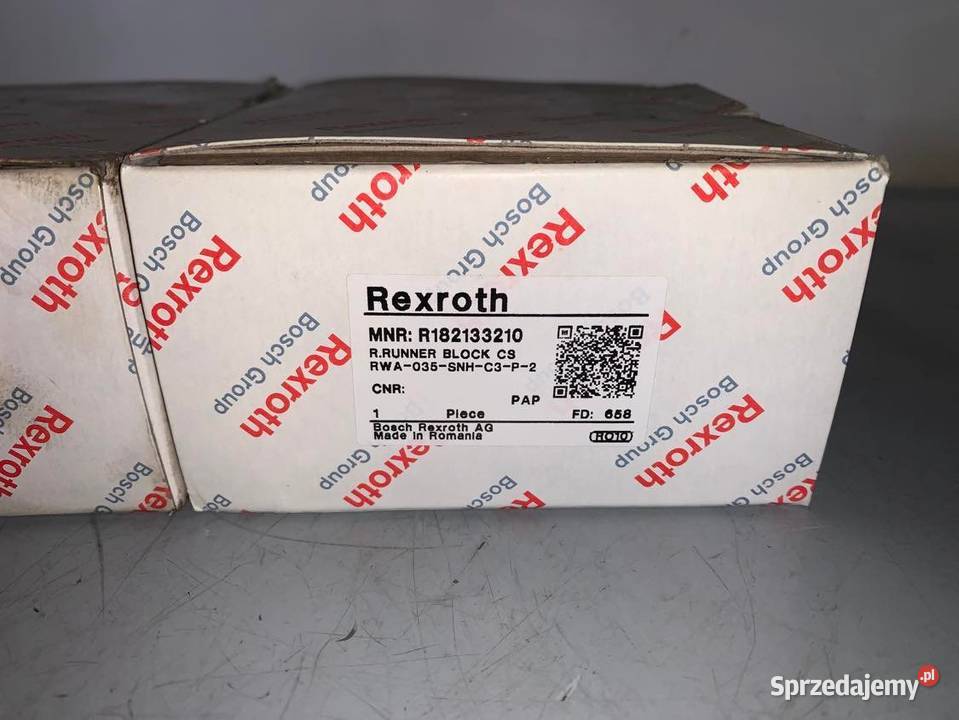 Rexroth R182133210 Wózek liniowy