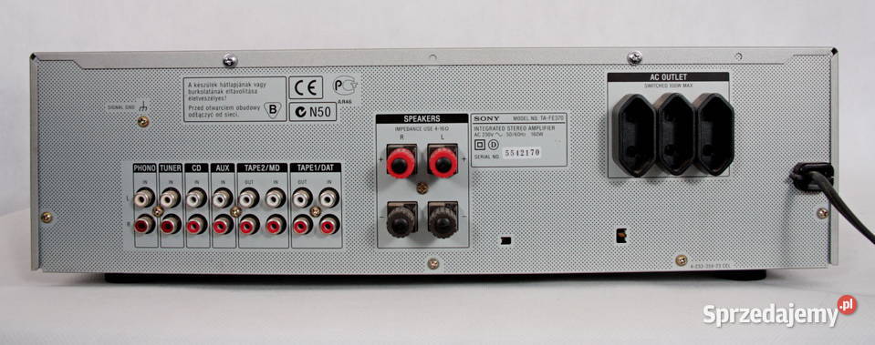 Sony TAFE370 wzmacniacz audio