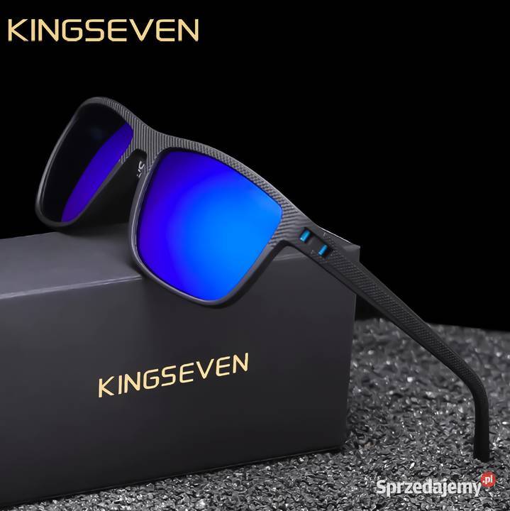 OKULARY PRZECIWSŁONECZNE DARK BLUEBLACK SPORTOWE Okulary Mysłowice