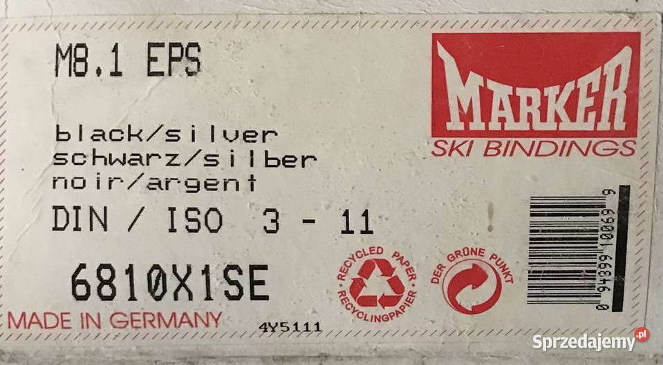 Wiązania narciarskie Marker M81 EPS Dęblin