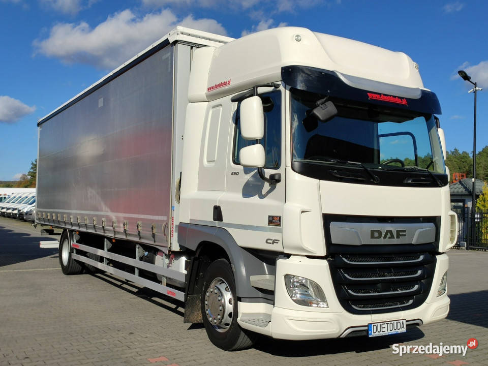 DAF CF 290 E6 Firana Tył Drzwi Dach Podnoszony świętokrzyskie