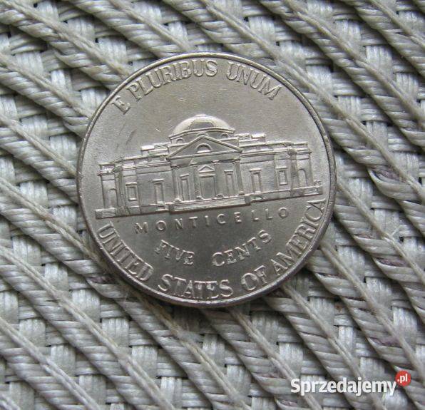 USA 5 Cent 2019r P Ładna Kalisz