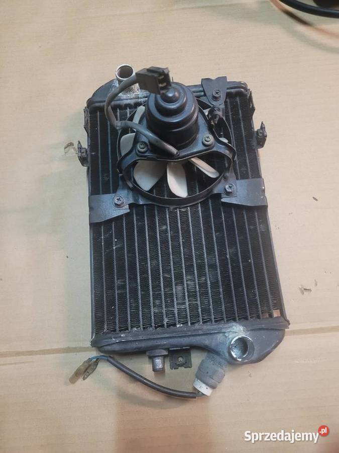 Kawasaki EN500A EN 500 A 1992 chłodnice wiatrak wielkopolskie Nowy Tomyśl