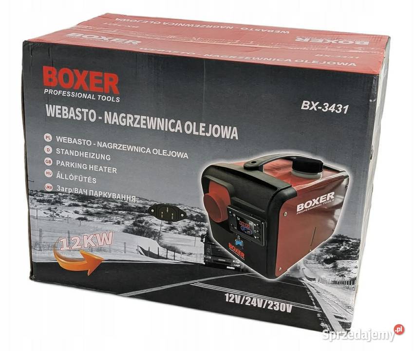 Nagrzewnica Webasto postojowy 1224220V Nagrzewnice Więcbork