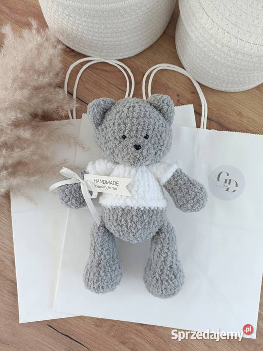 Szydełkowy miś Wrocław