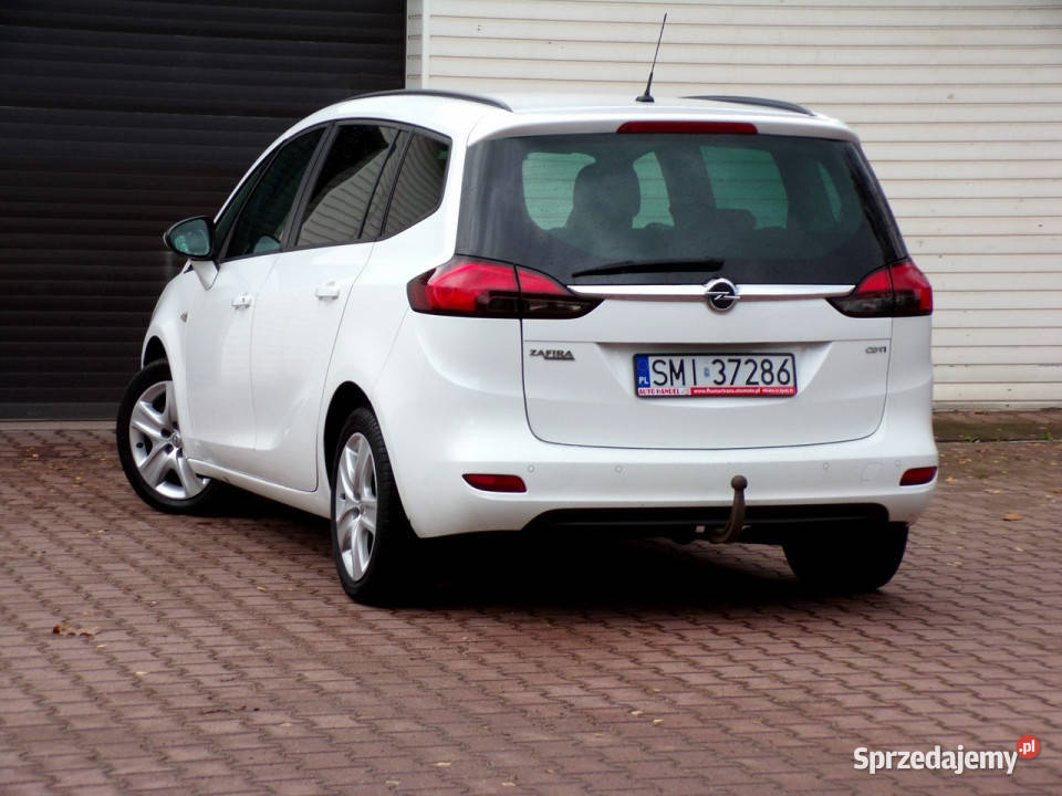 Opel Zafira Gwarancja 7 Osobowy 20 CDTI 2013R C biały