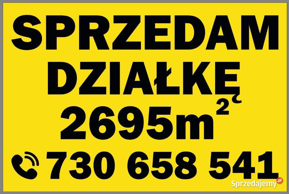 Działka budowlana 2695m2 w Lubowidzu woj Grunty i działki Lubowidz