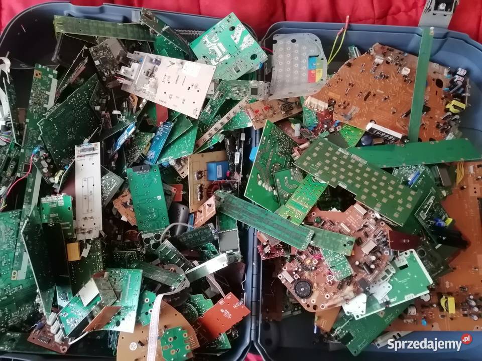Płytki elektroniczne odzysk metali zloto srebro dolnośląskie Legnica sprzedam