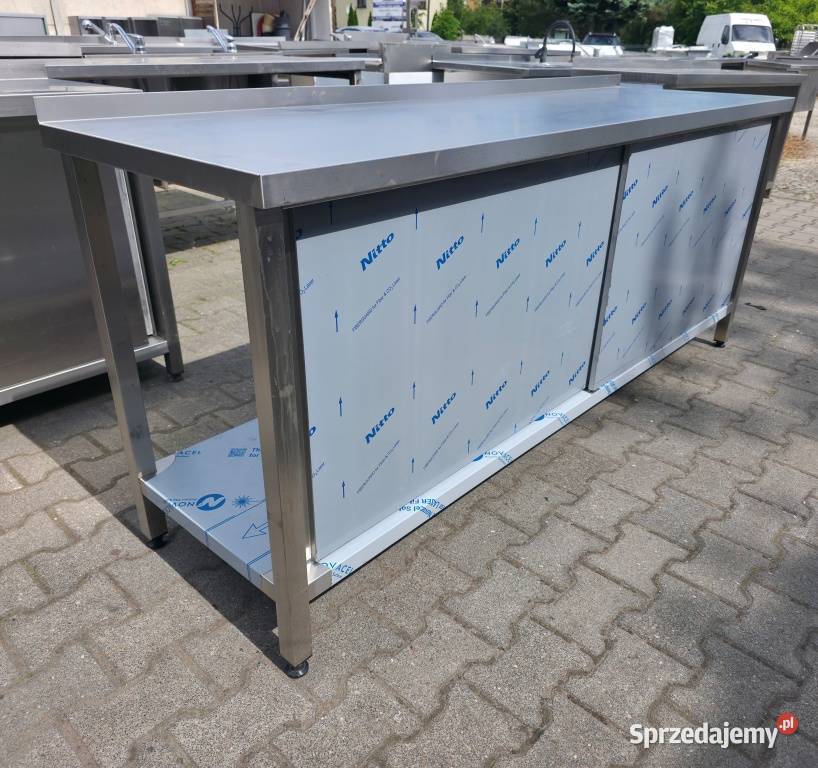 Stół Gastro z Szafką Drzwi Suwane 2006085 M862 N Gastronomia Nowe Skalmierzyce sprzedam
