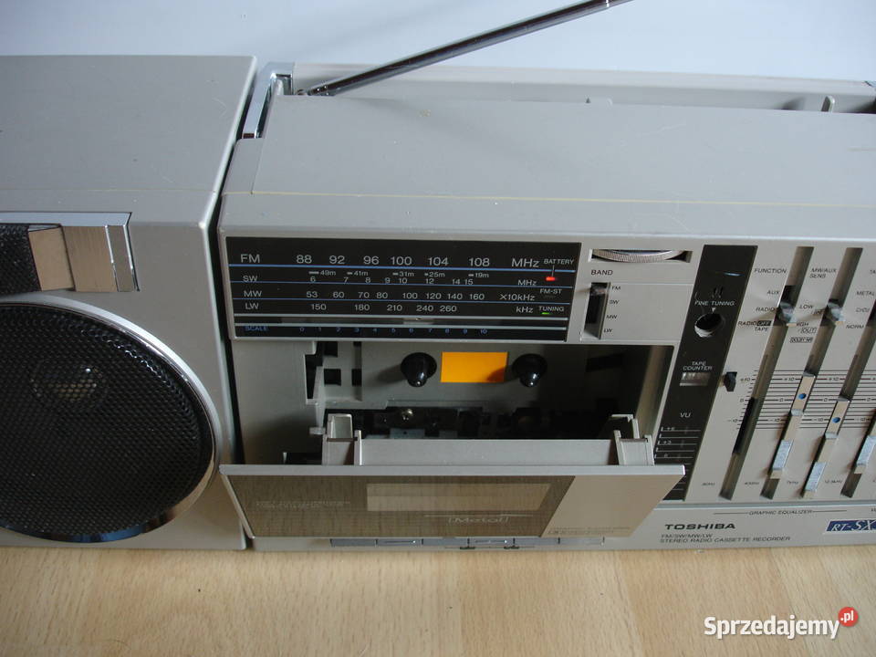 Radiomagnetofon TOSHIBA RTSX3 lubuskie Zielona Góra