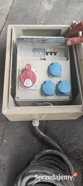 rozdzielnica elektryczna 3 x 16 A małopolskie Kraków sprzedam