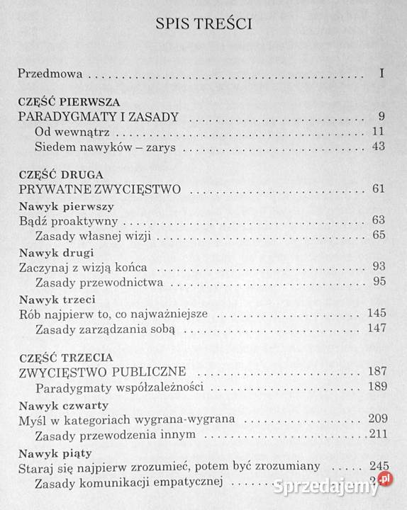 7 nawyków skutecznego działania Stephen R Covey Pozostałe Chełm