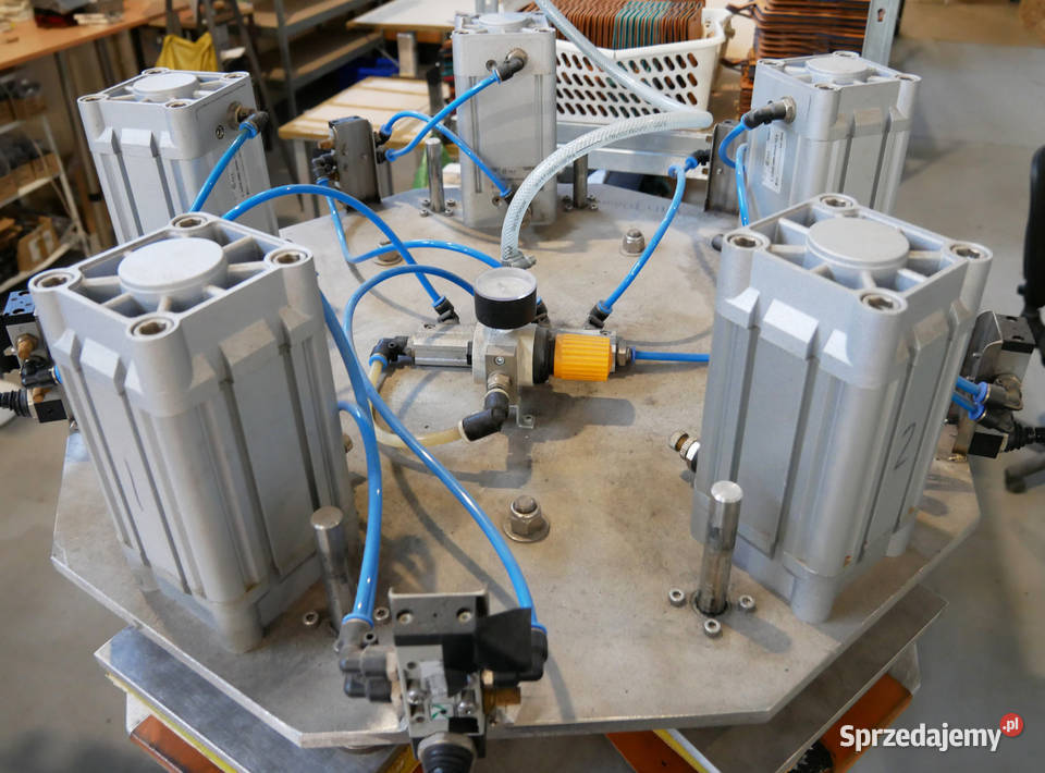 Docisk pneumatyczny 5siłownikowy konstrukcja zachodniopomorskie